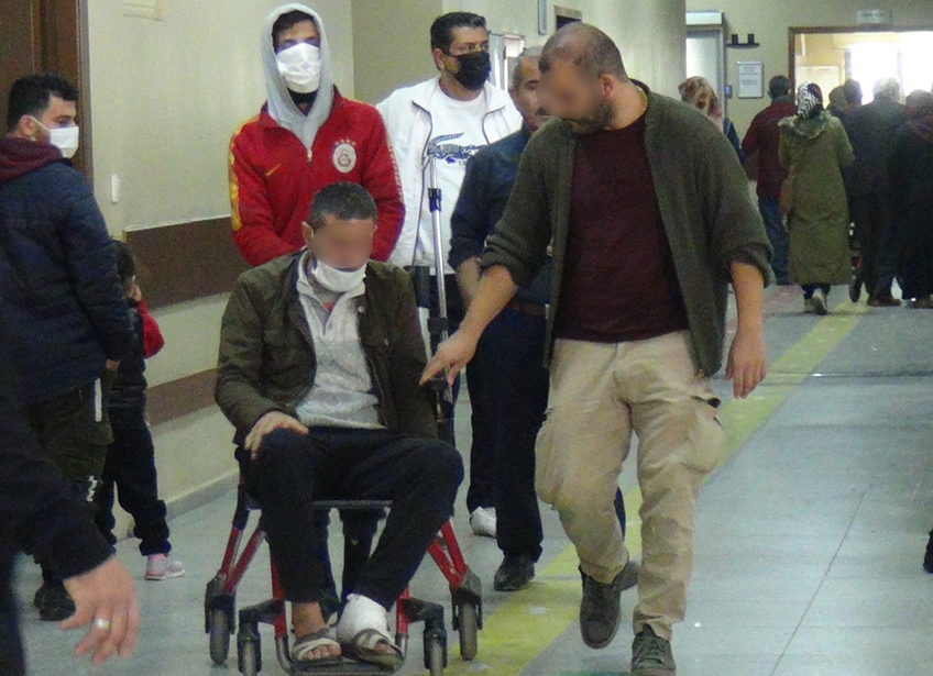 Şanlıurfa'da polisten kaçan hırsız balkondan atlayıp ayağını kırdı