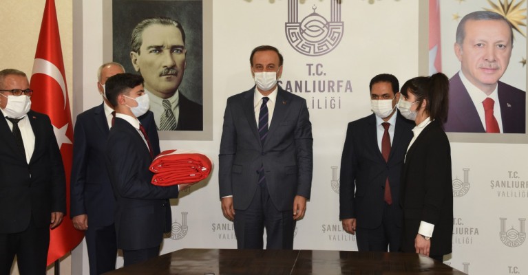 Şanlıurfa’da 81 Genç 81 Bayrak Devir Teslimi