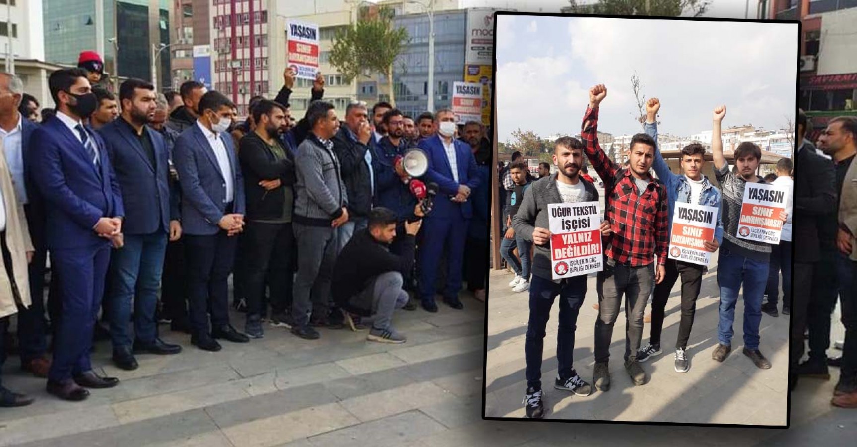 Uğur ve Özak Tekstil işçilerinin direnişi sürüyor