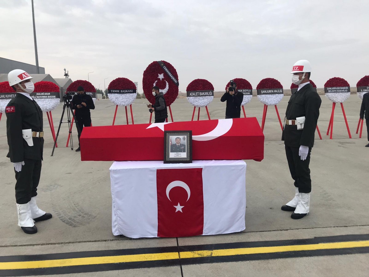 Şehit Binbaşı Yıldırım memleketine uğurlandı
