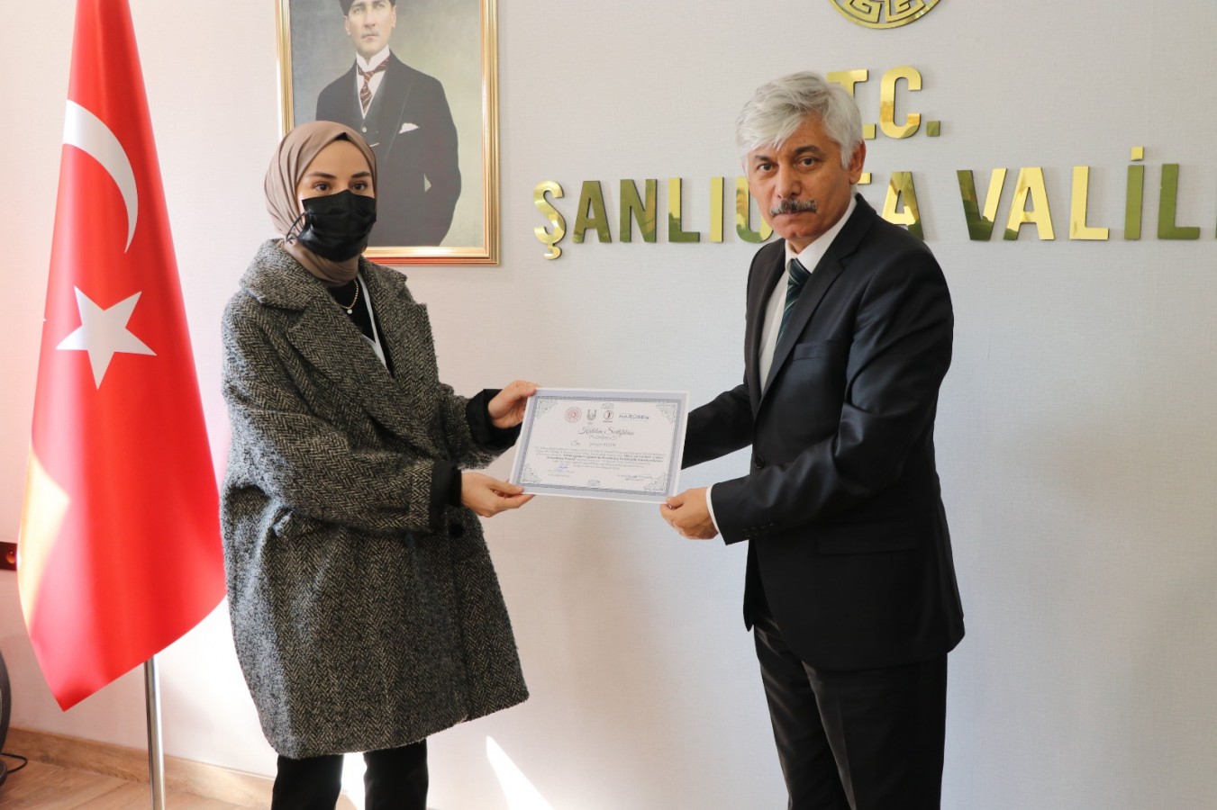 Şanlıurfa'da eğitmenlere sertifika verildi
