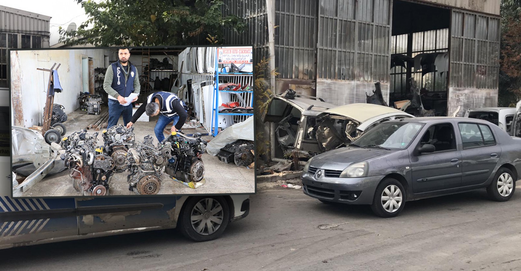 Urfa’da çalıntı araç atölyelerine operasyon!