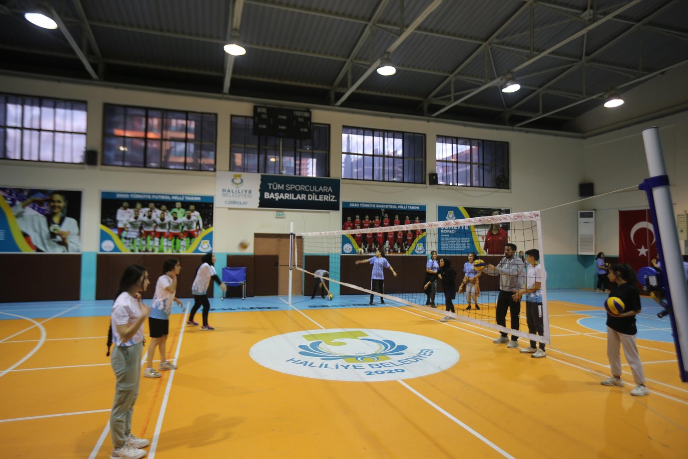 Haliliye'de kış spor okullarına yoğun ilgi