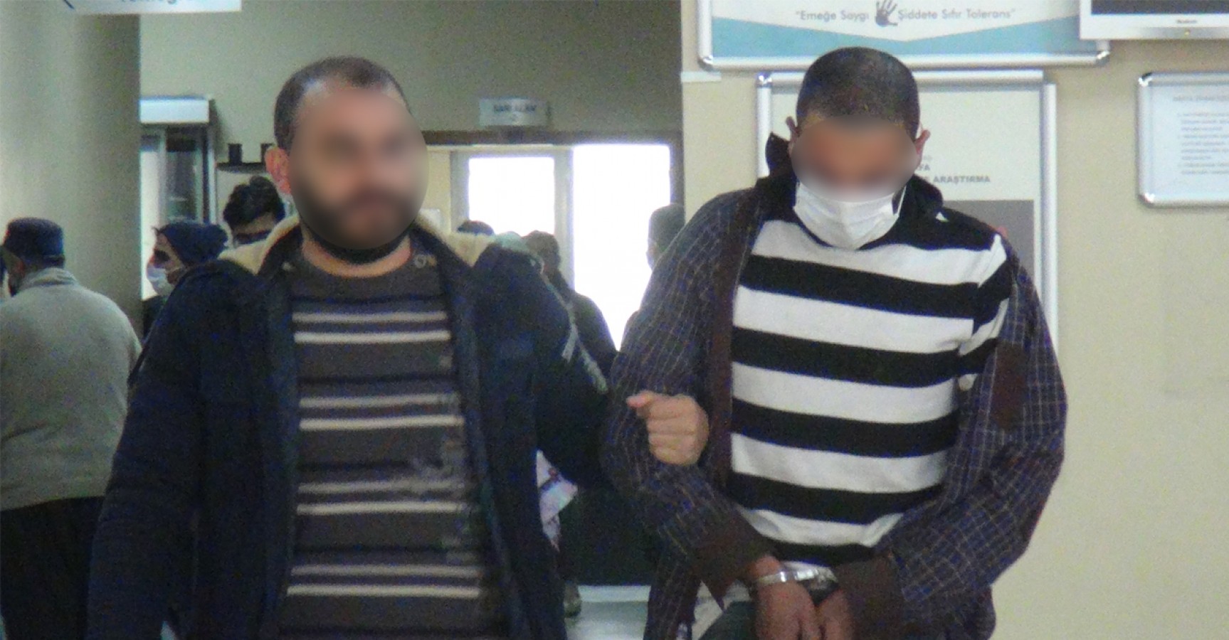 Haliliye'de kovalamaca sonucu yakalandı