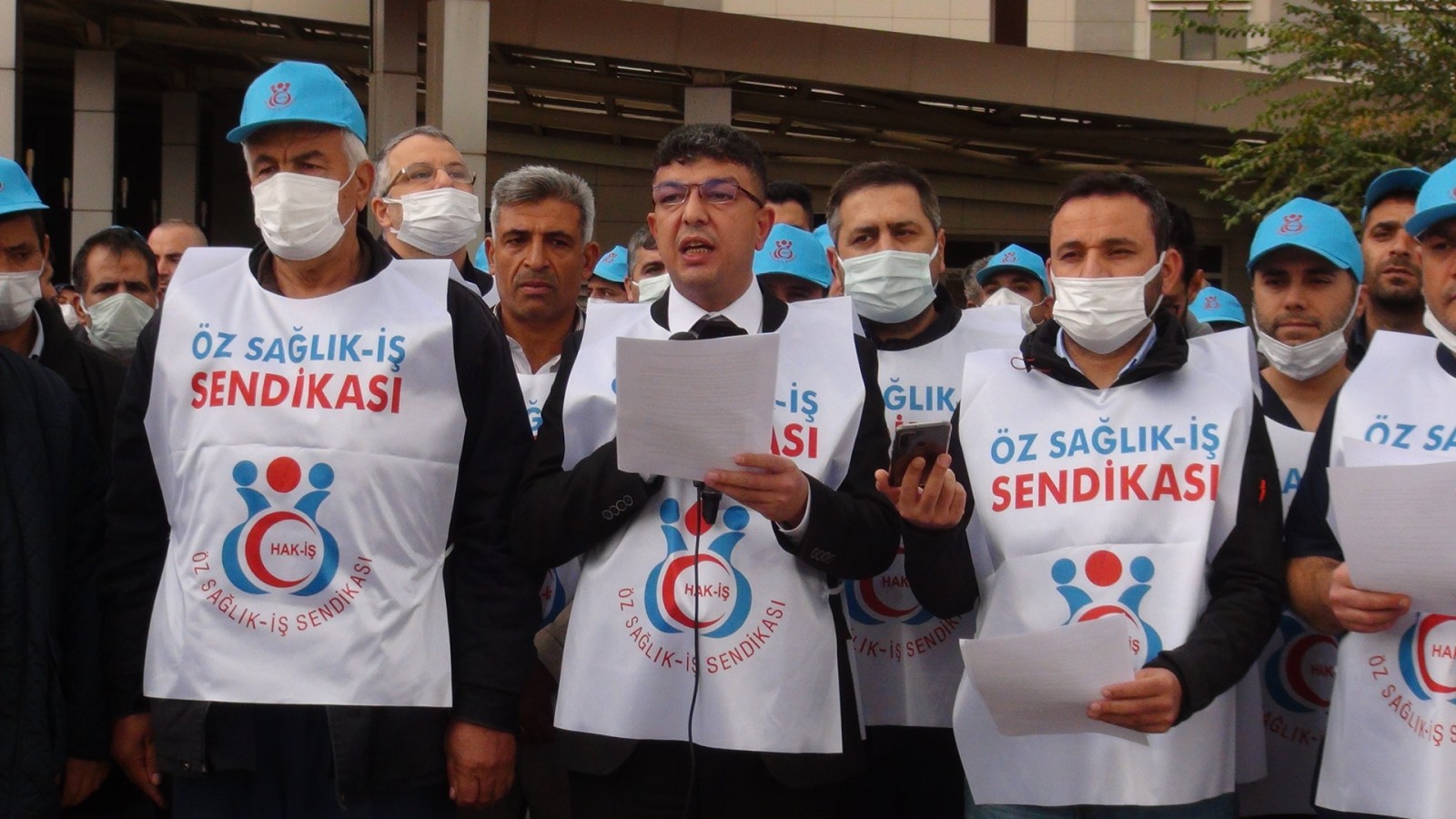 Sağlık çalışanlarına yapılan ayrımcılığa Urfa’da tepki