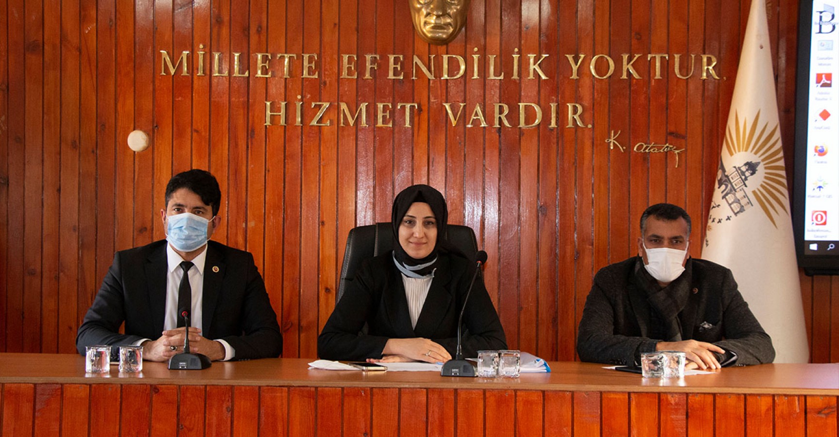 Siverek’te yılın son meclis toplantısı