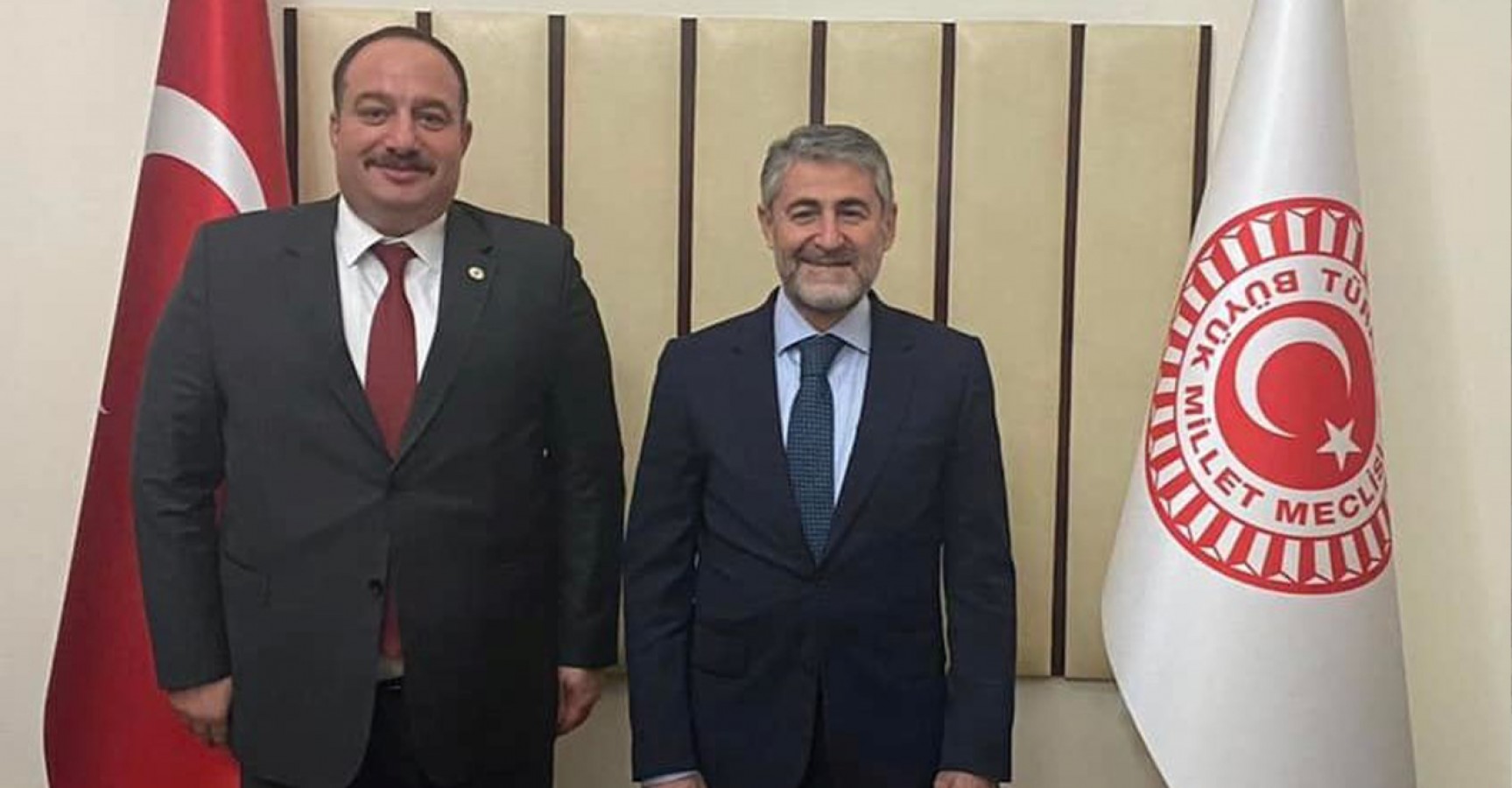 Ekinci’den Viranşehirli Bakan Nebati’ye hayırlı olsun ziyareti
