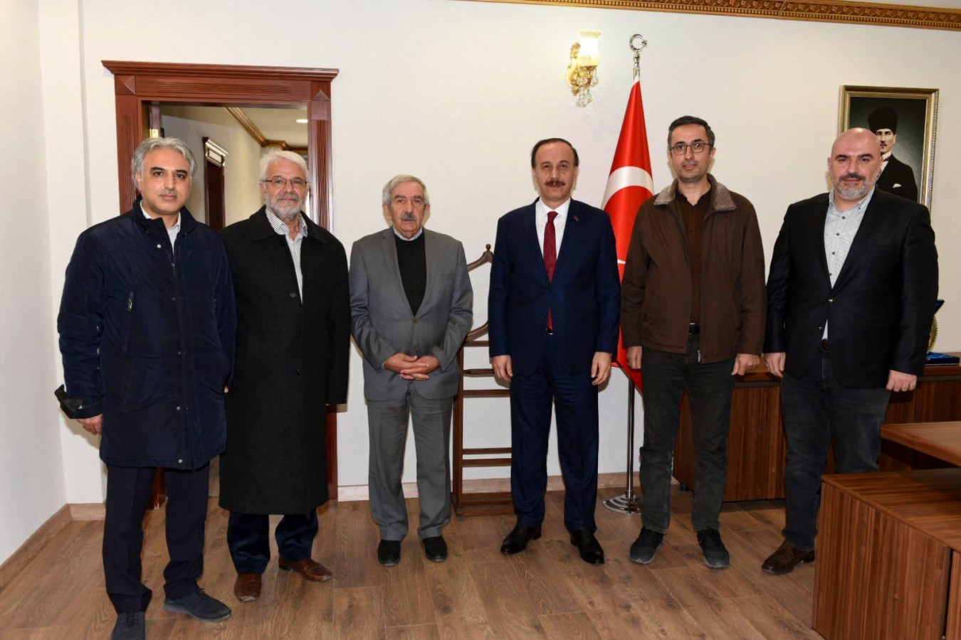 ŞURKAV Bursa Şubesi üyelerinden Vali Erin’e ziyaret