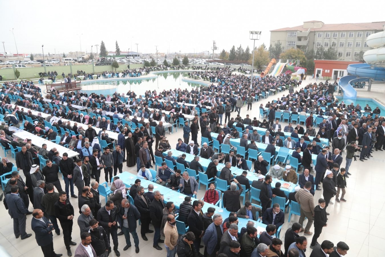Husumetli başkanlar barıştı