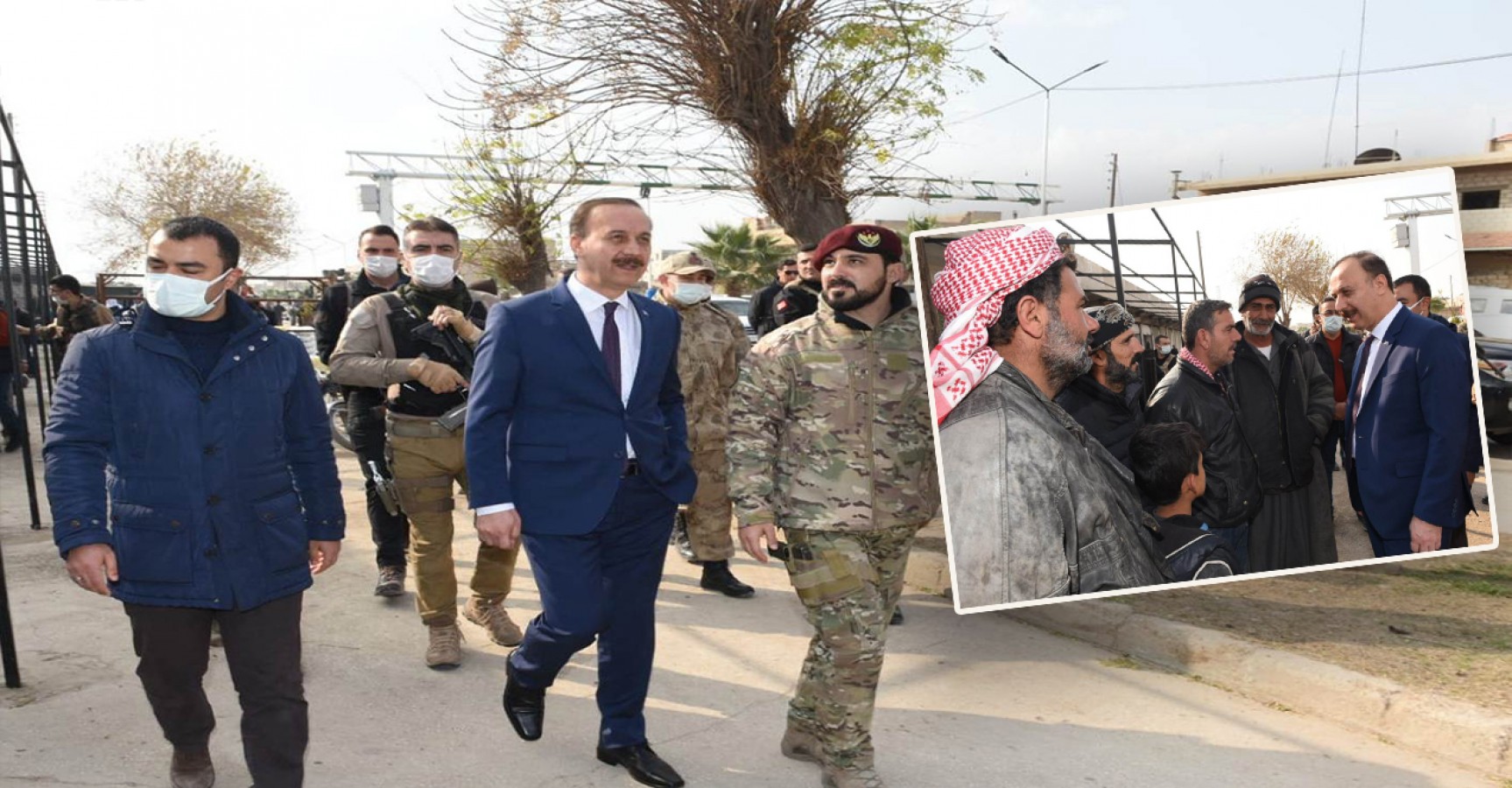 Vali Erin, Resulayn'da halkla buluştu