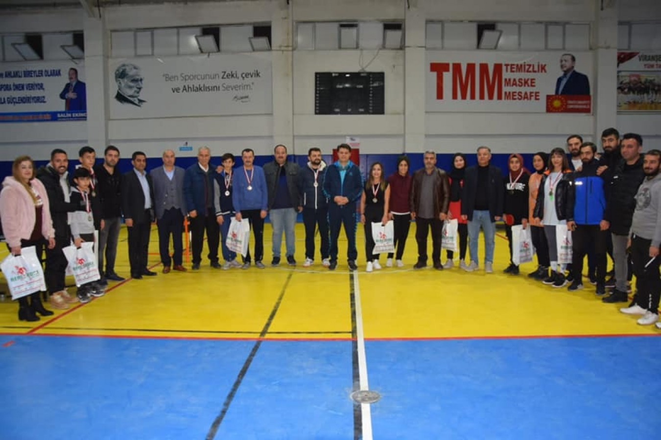 Viranşehir'de düzenlenen turnuva sona erdi