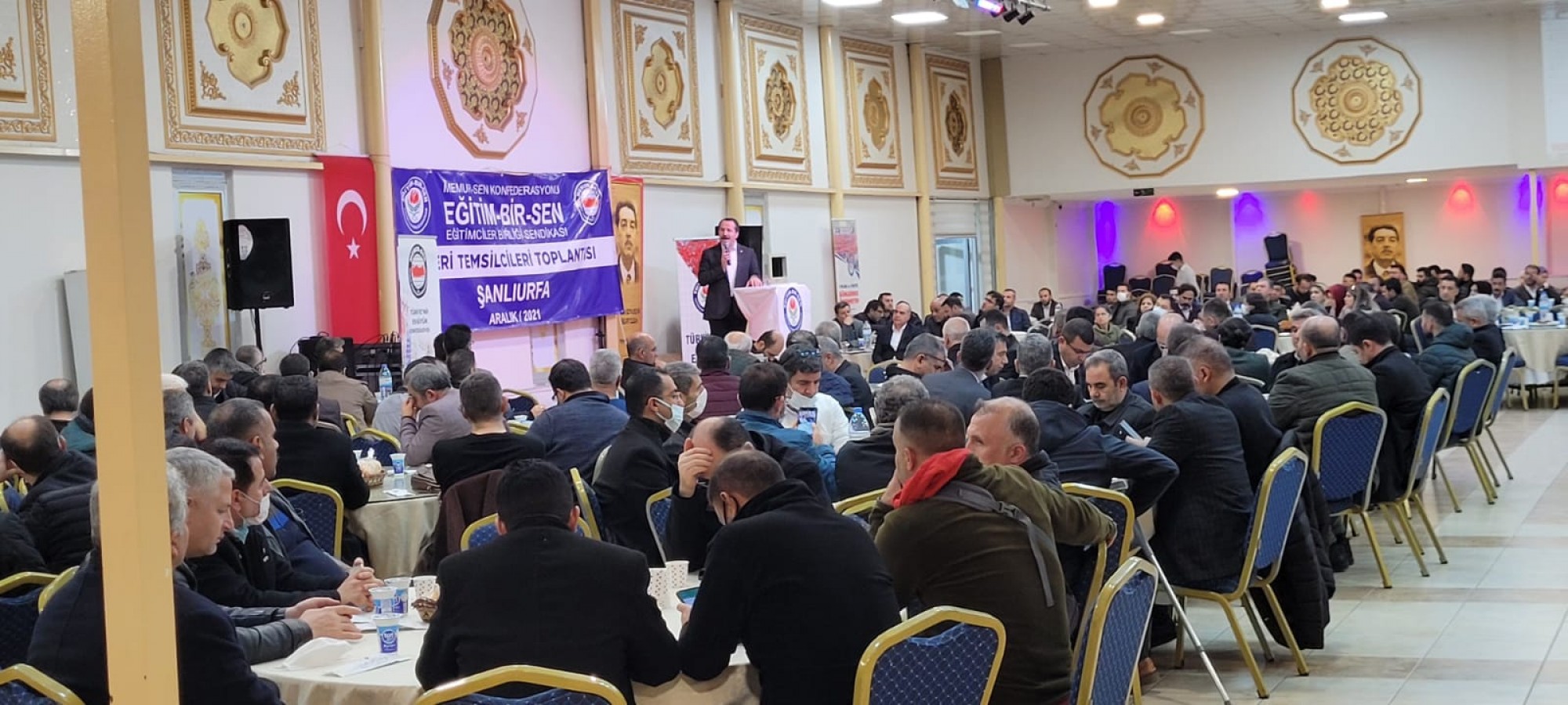 Genel Başkan Yalçın Urfa’daki iş yeri temsilcileriyle buluştu