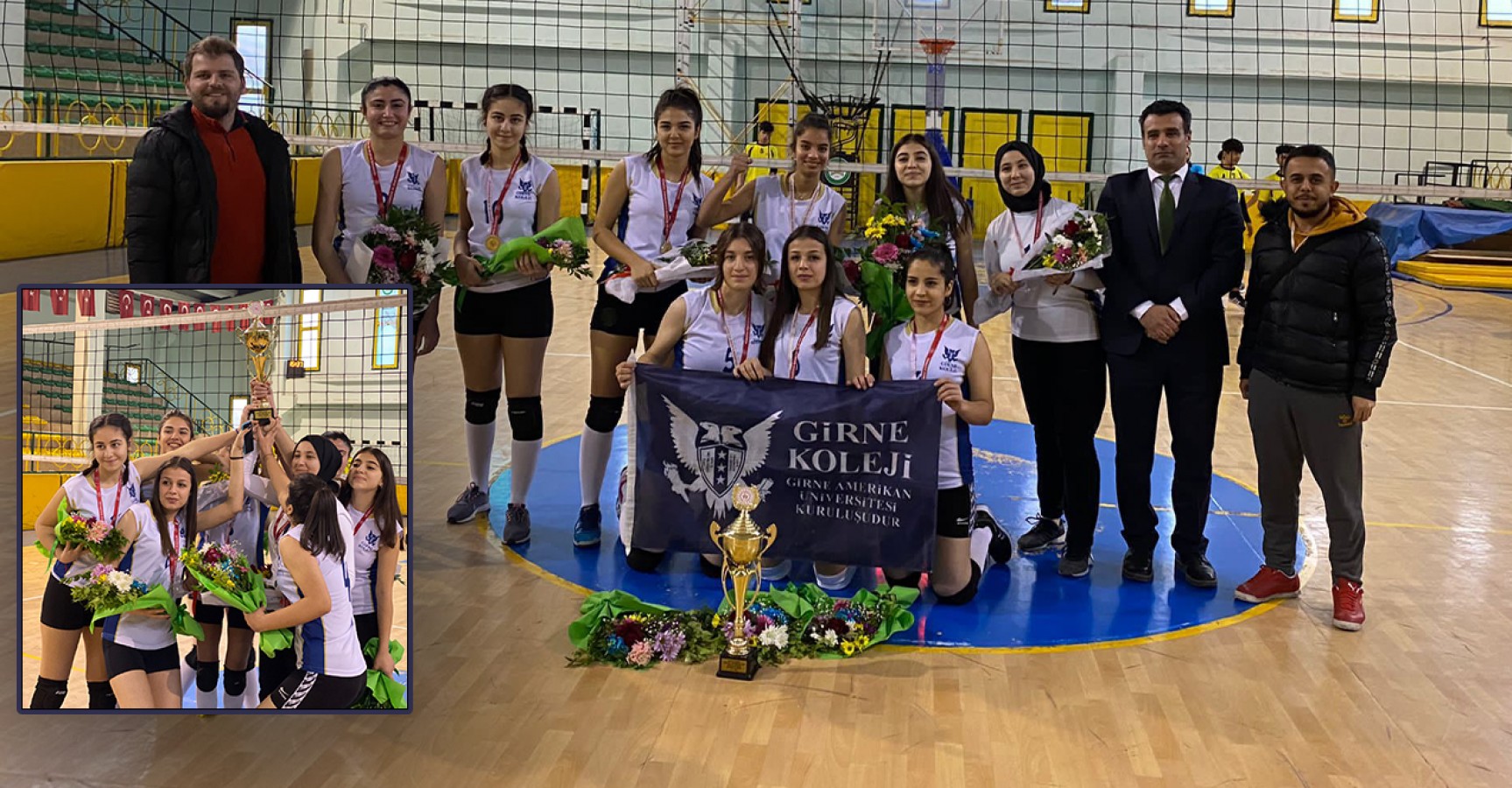 Şanlıurfa Girne Koleji Kampüsü voleybolda şampiyon