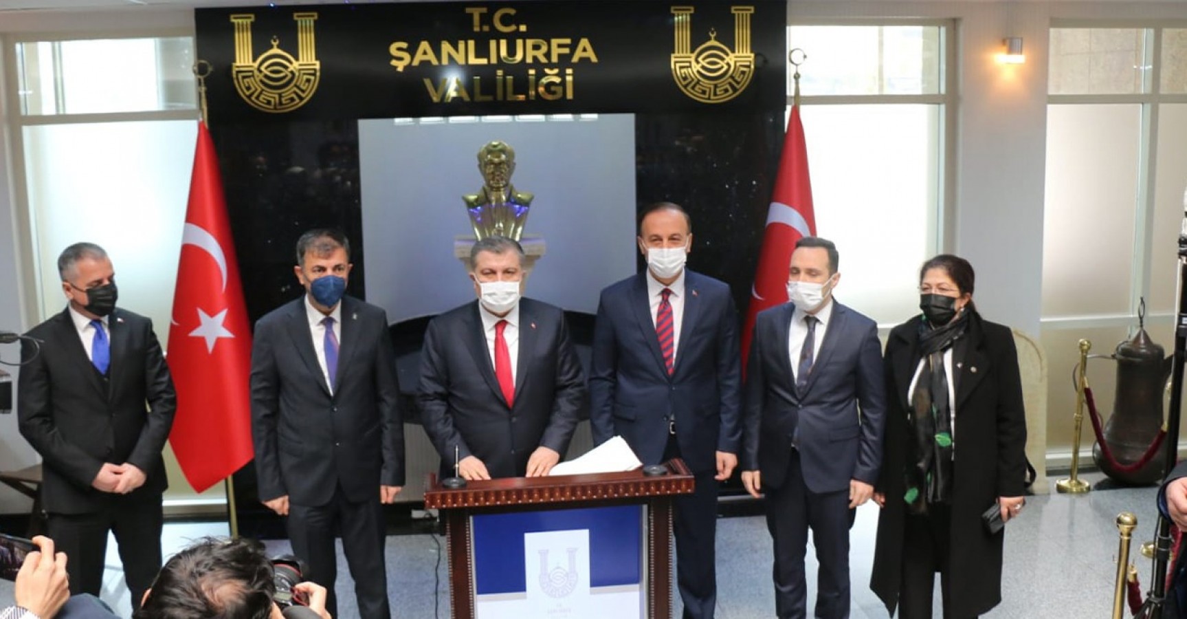 Sağlık Bakanı Fahrettin Koca Urfa'da