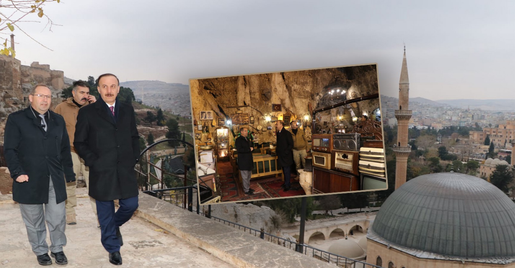 Vali Erin, tarihi turistik alanda incelemelere gerçekleştirdi