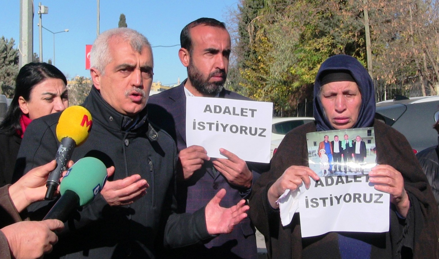 HDP’li vekillerden Şenyaşar ailesine destek
