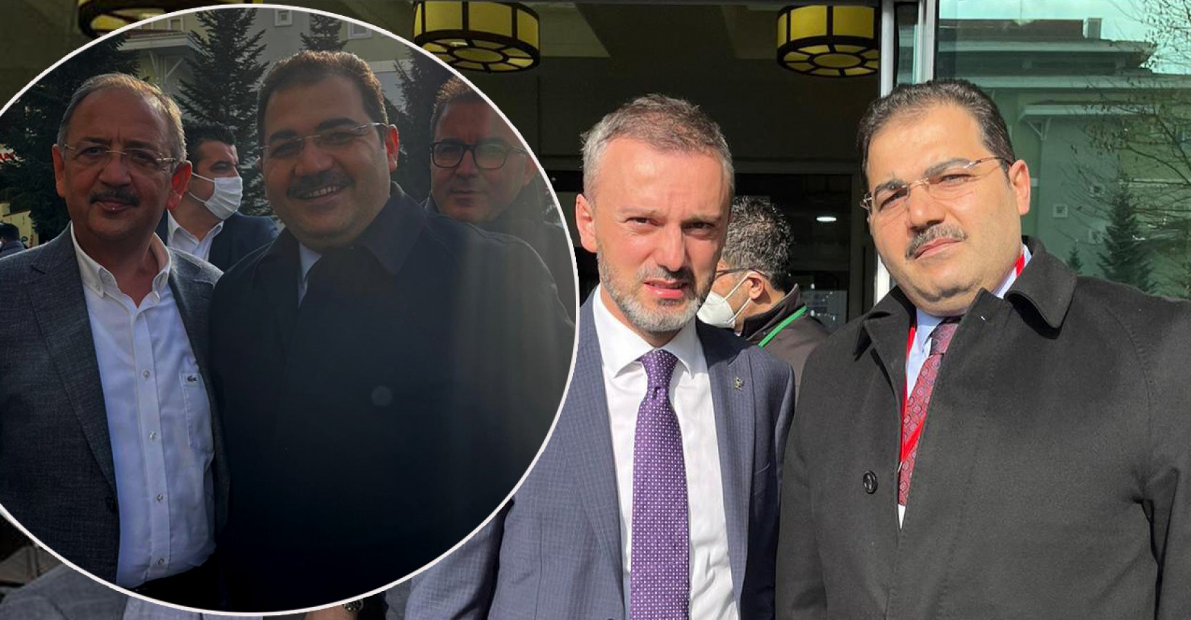 Haliliye Belediye Başkanı AK Parti'nin kurmaylarıyla görüştü