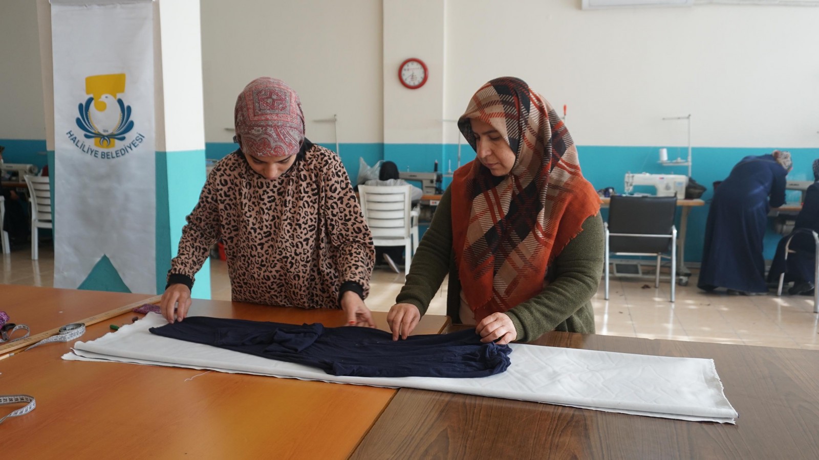 Haliliye’de kadınlar meslek öğreniyor