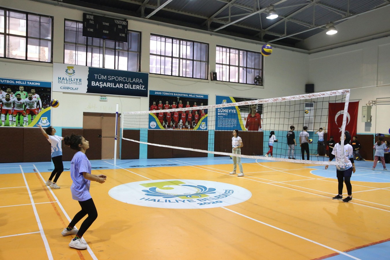 Şanlıurfalı gençler kış spor okullarına ilgi gösteriyor