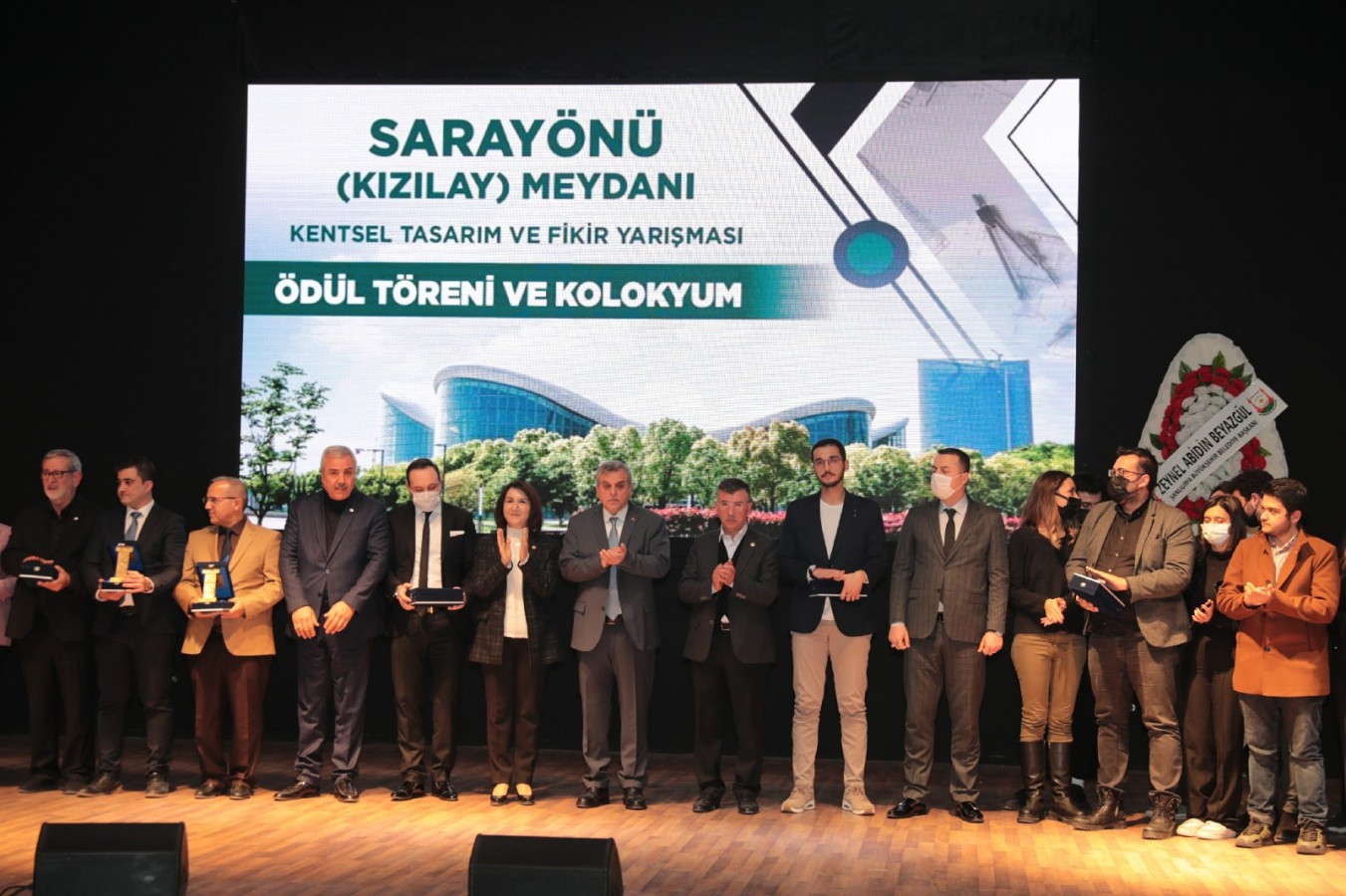 Kızılay Kentsel Tasarım Fikir Yarışmasında ödüller sahiplerini buldu