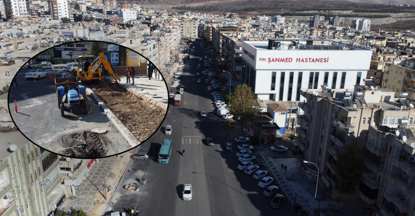 Yunus Emre caddesinde trafik akışı rahatladı