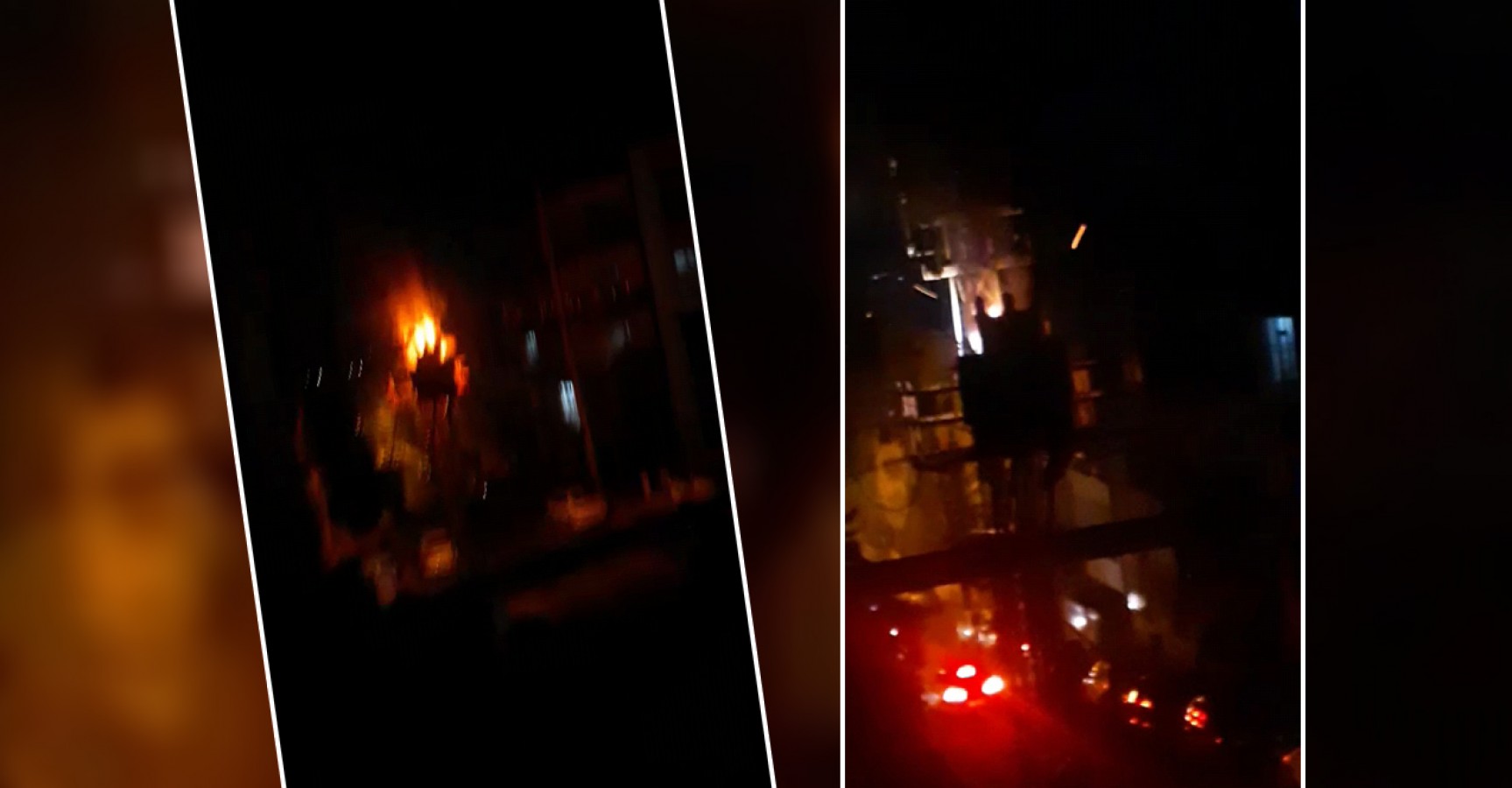 Mahallede patlama! Korku dolu anlar yaşandı