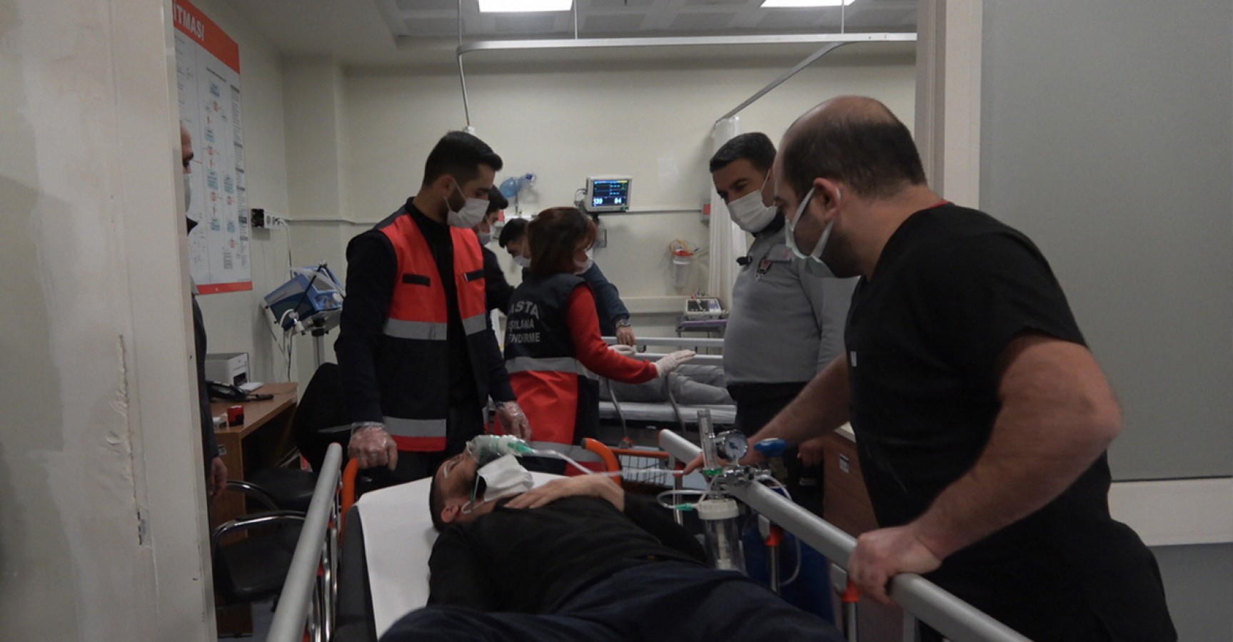 Urfa’da hastanede yangın ve tahliye tatbikatı yapıldı