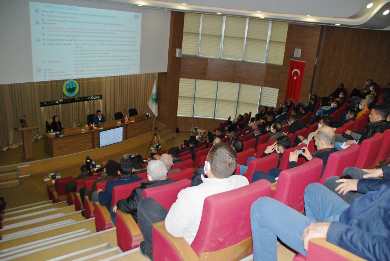 Urfa’da KOSGEB’in destek programı anlatıldı
