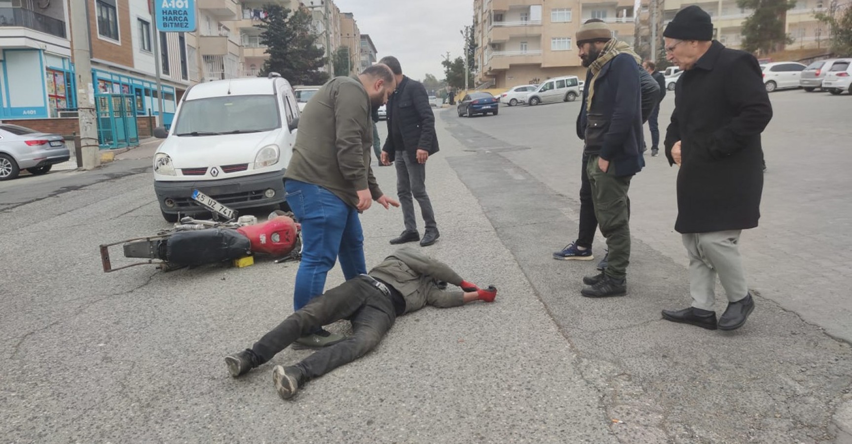 Haliliye'de dikkatsizlik ve sürat kaza getirdi