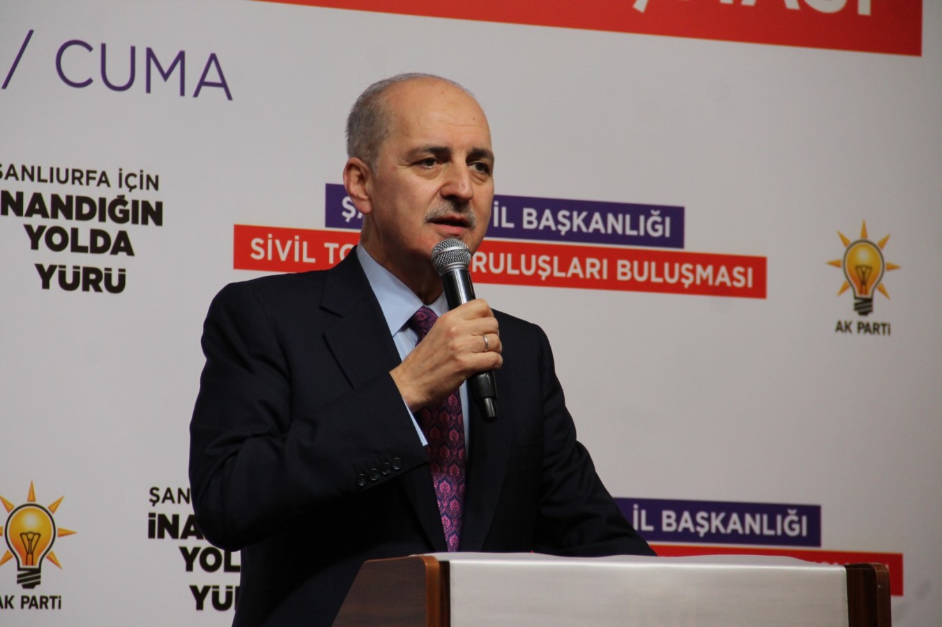 Kurtulmuş Urfa'da konuştu: “Bütün şehir hastaneleri Urfa’daki aşıyı kullanıyor”