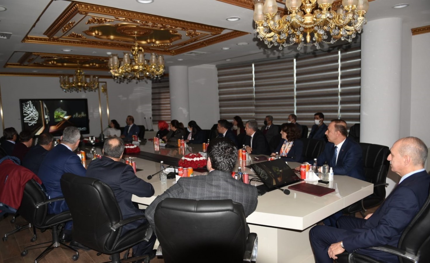 Kurtulmuş’a Şanlıurfa’daki projeler tanıtıldı