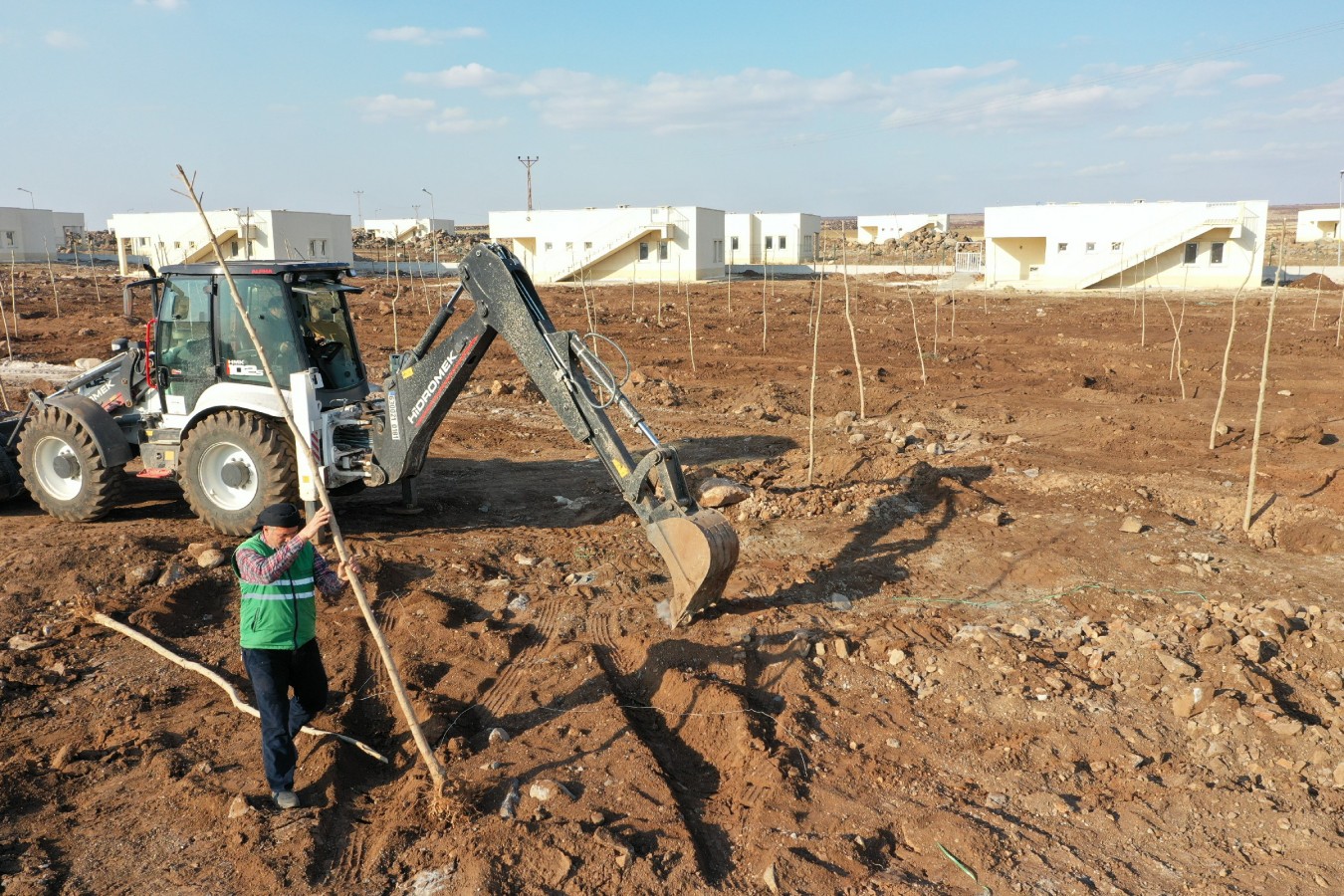 Şanlıurfa’da ağaçlandırma çalışması