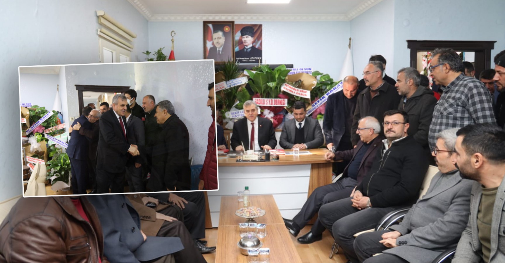 Beyazgül’den yeni başkana hayırlı olsun ziyareti