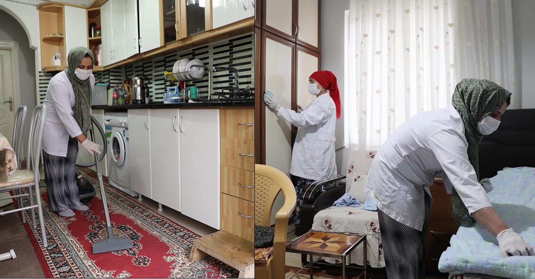 Haliliye’de yaşlı ve muhtaç vatandaşlara evde bakım hizmeti