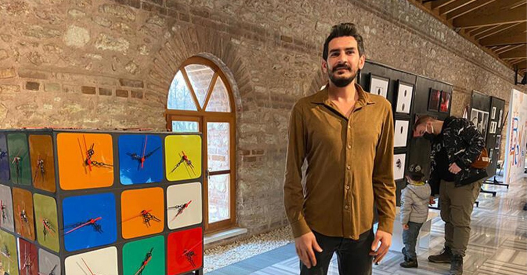 YTÜ Bienali’nde Urfalı öğrencinin eseri beğeni topladı