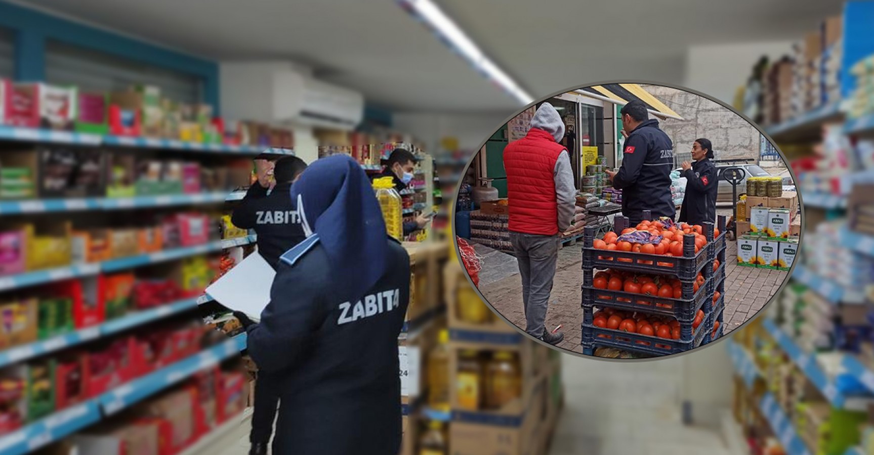 Zabıta ekiplerinden fiyat denetimi