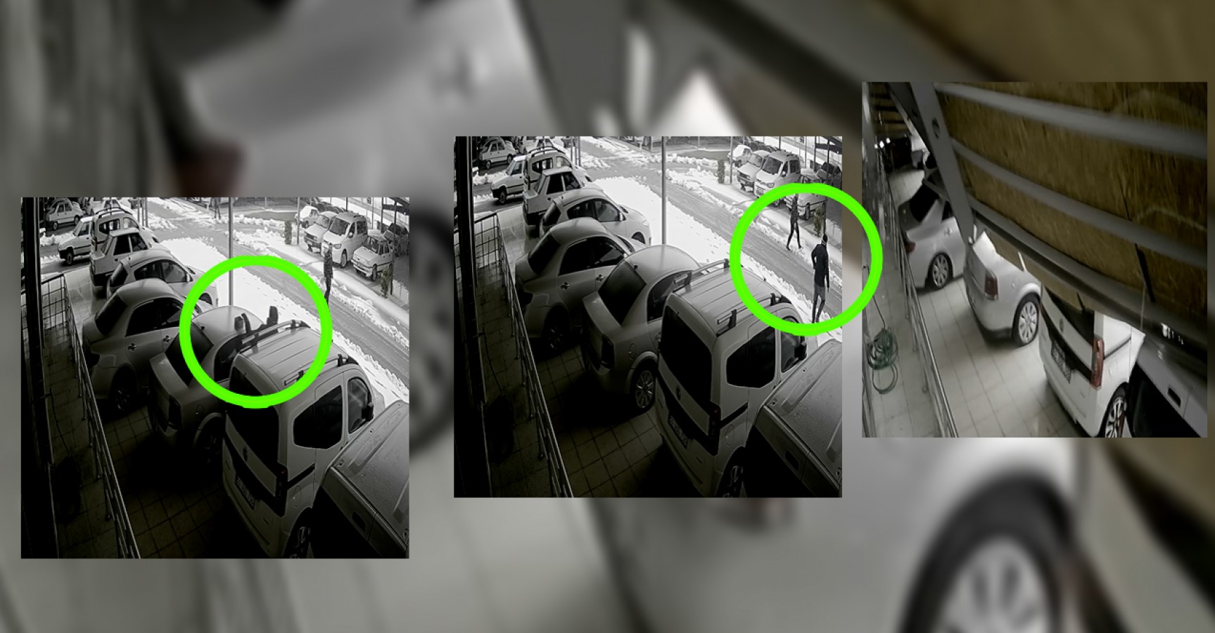 Galericiler Sitesi'ndeki çökme anının görüntüleri ortaya çıktı