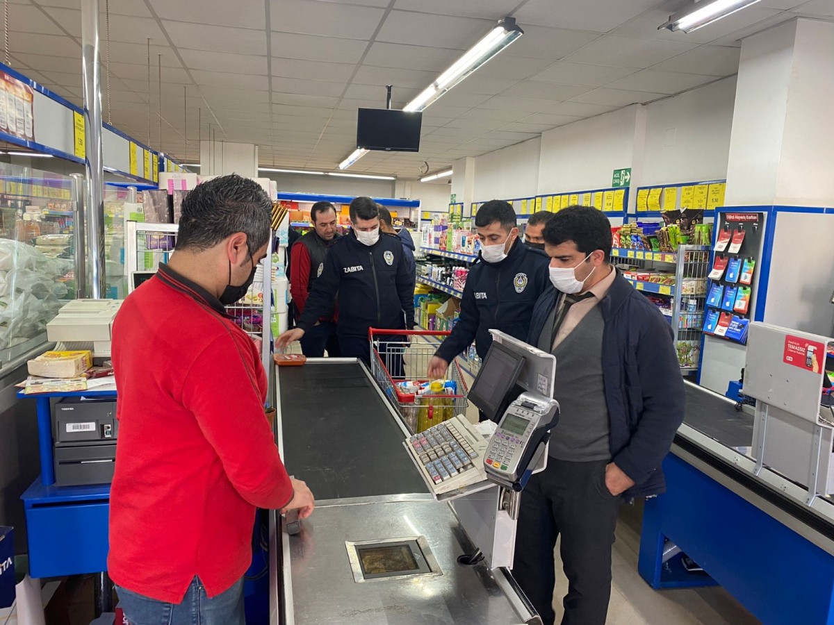 Viranşehir’de zabıta ekiplerinden denetim