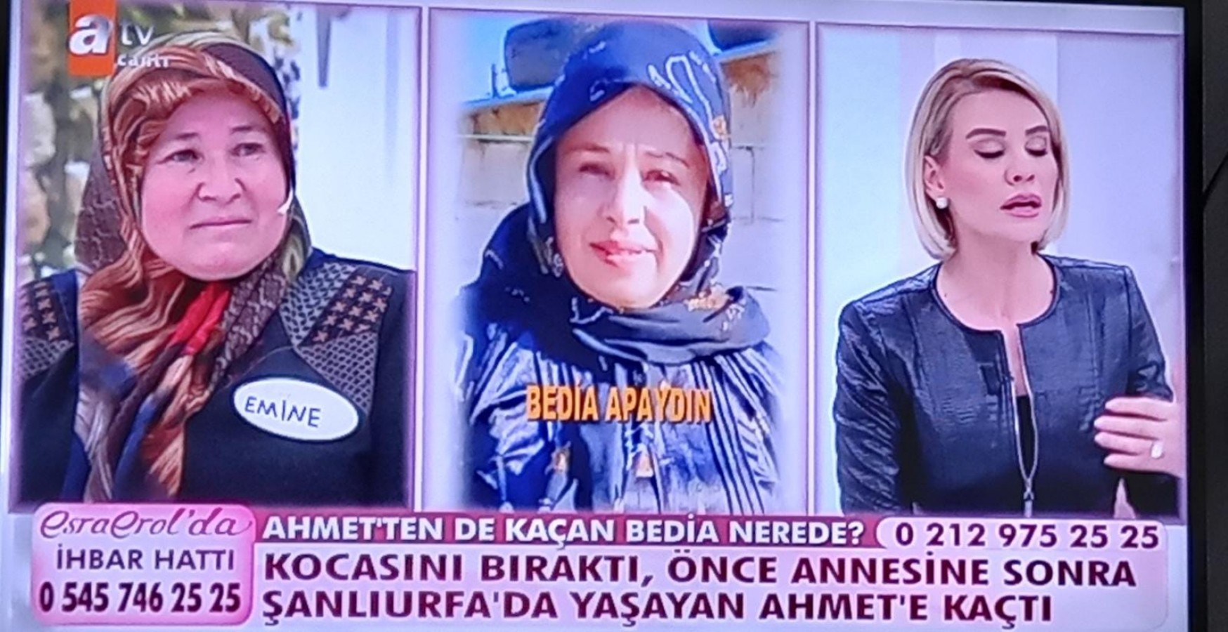 Urfa'ya kuma olarak geldi! Ailesi Bedia'yı arıyor