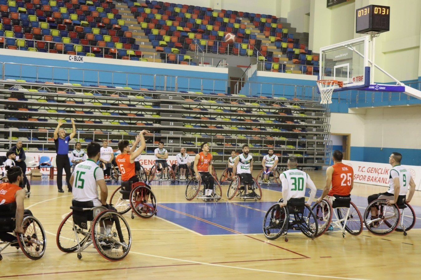 Büyükşehir Engelliler Takımı potada galip