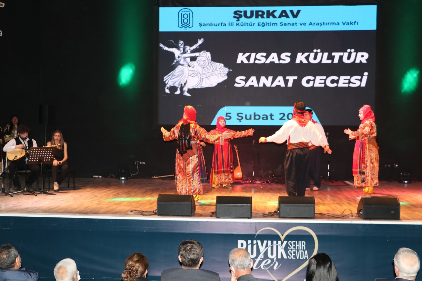 Kısas Kültür ve Sanat gecesi büyük ilgi gördü