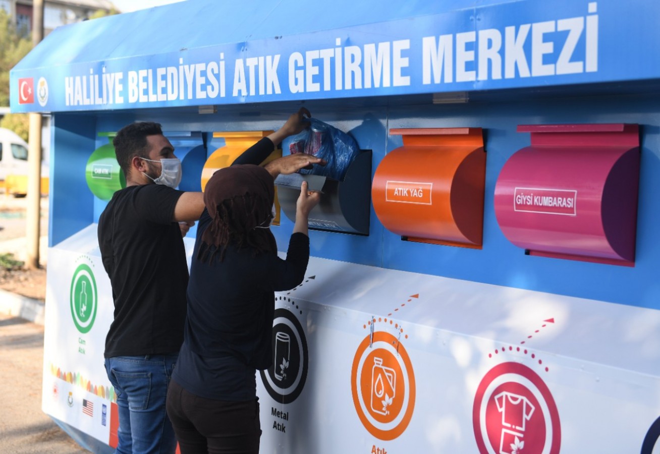 Haliliye Belediyesi geri dönüşüm projesinde rekor kırdı