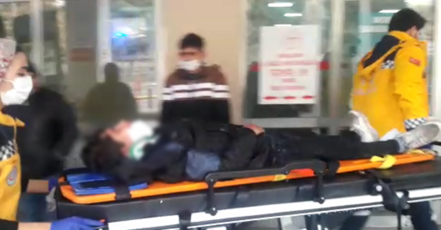 Video çekerken canından oluyordu