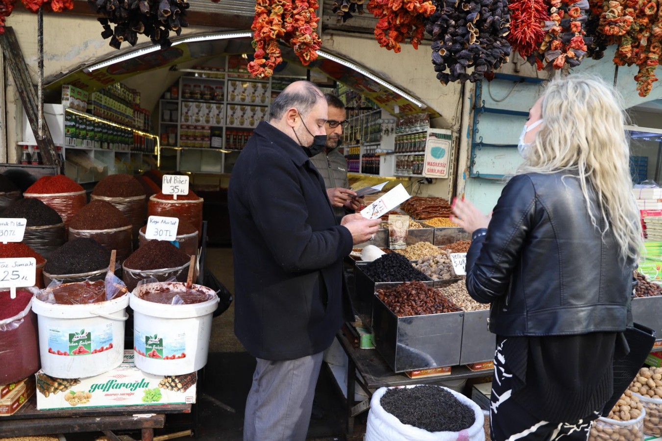 Tarihi Gümrük Hanında sigaranın zararları anlatıldı