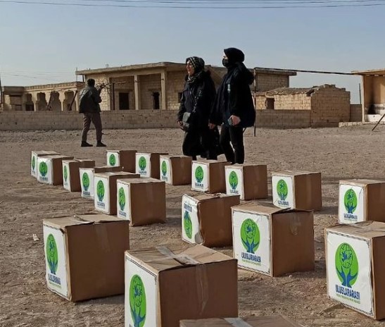 Urfa'dan sınır ötesindeki ihtiyaç sahiplerine el uzattılar