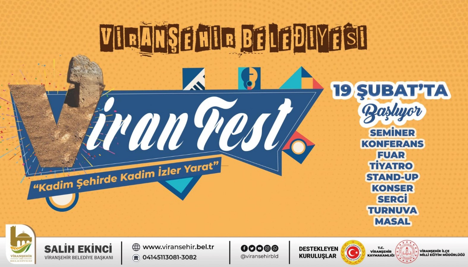 Viranşehir Belediyesi’nden çok amaçlı festival hazırlığı