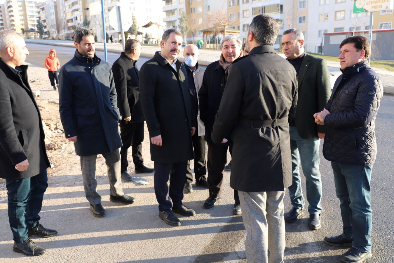 Baydilli Seyrantepe'de oluşan sorunları yerinden inceledi
