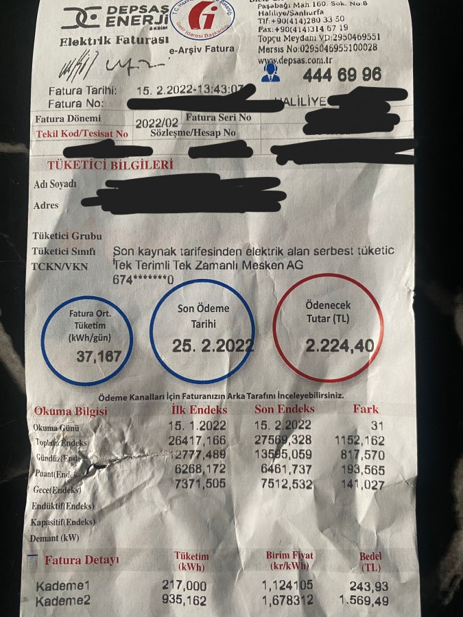 Faturaya isyan etti: “Çözüm bulmazsa bir daha iktidar olarak kalamayacak!”