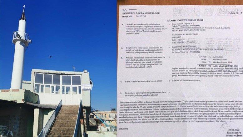 DEDAŞ, camiye icra takibinin kaldırıldığını duyurdu