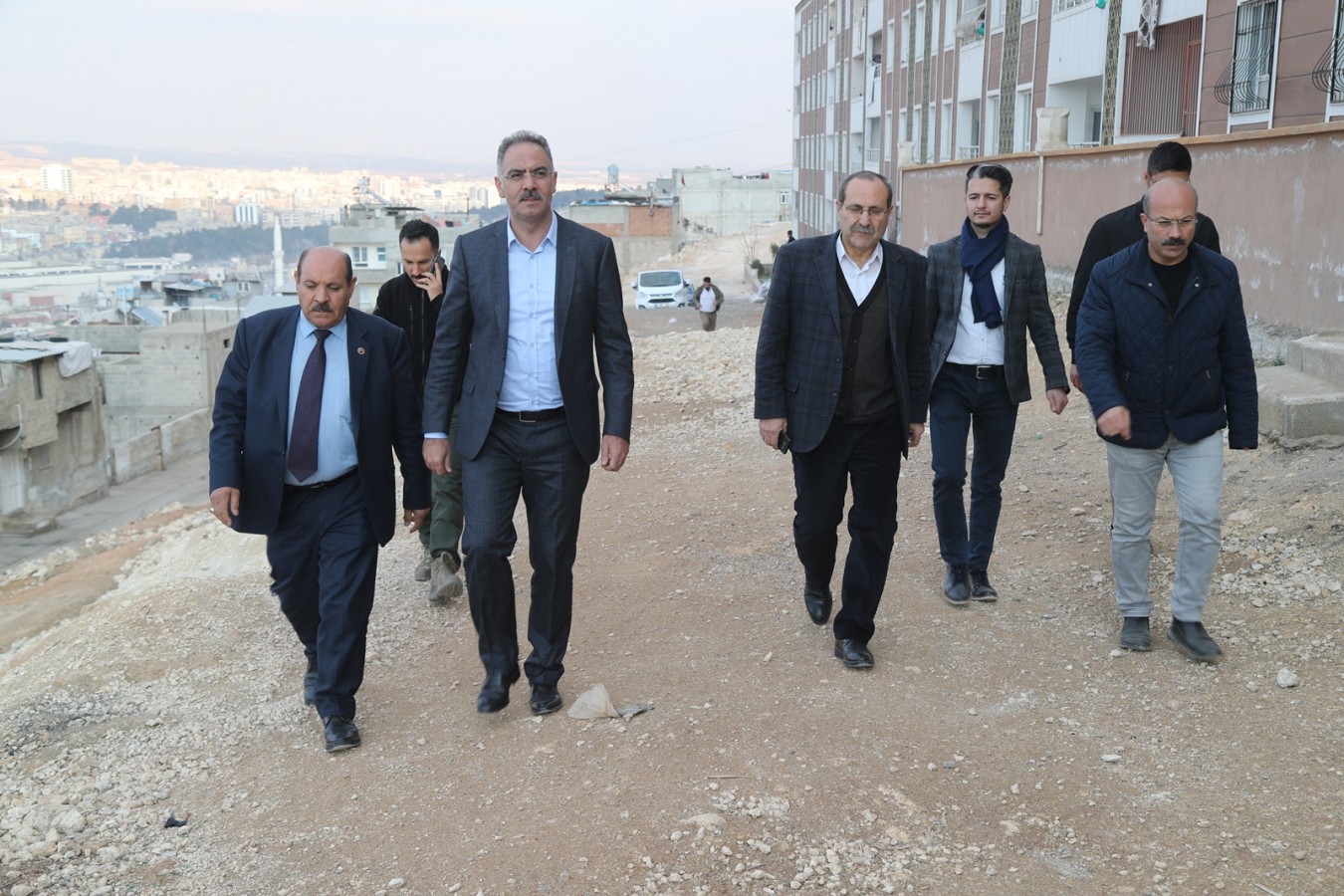 Başkan Kuş, park yapımını yerinde inceledi